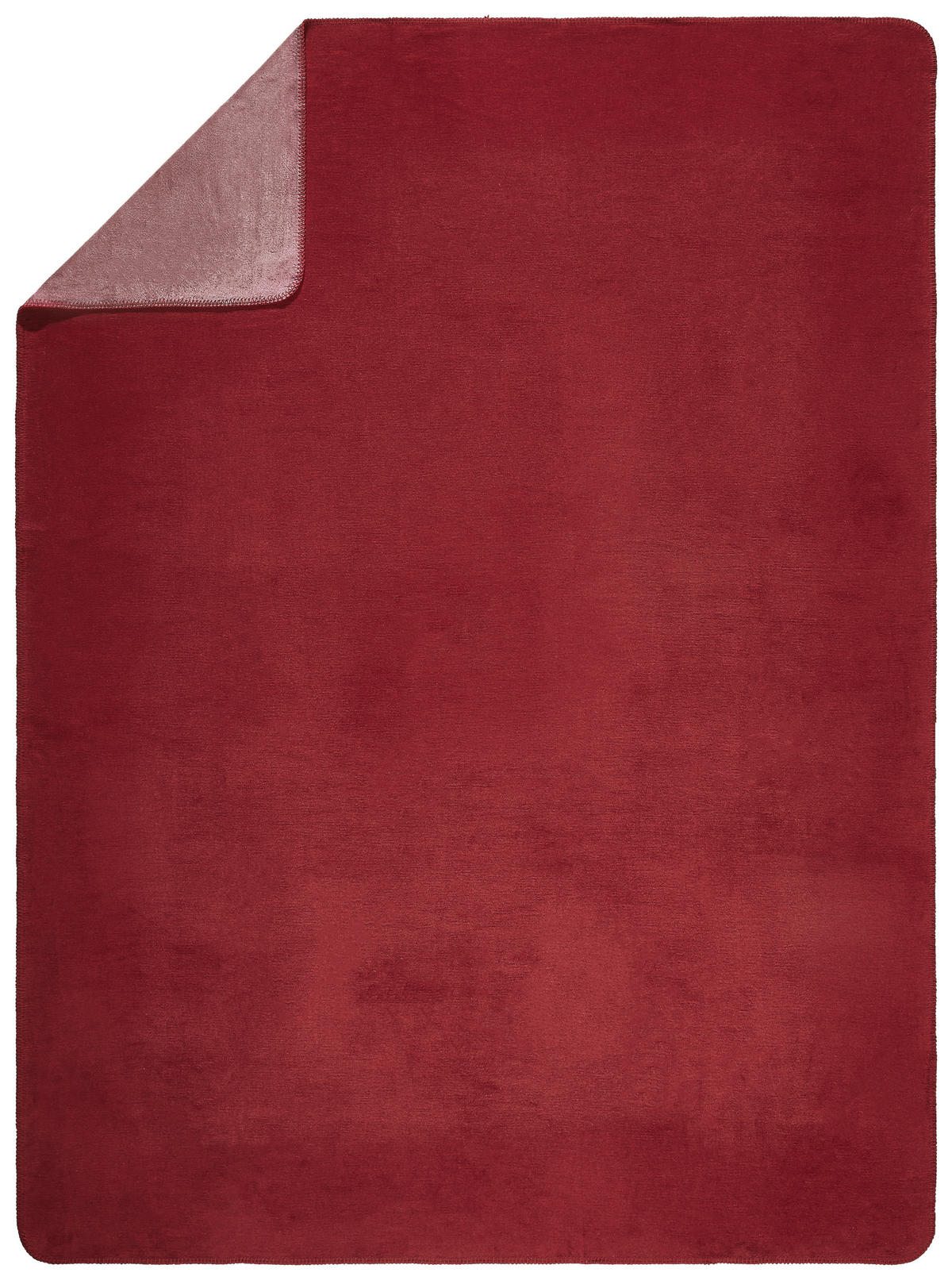 WOHNDECKE DE VELA 150/200 cm  - Rot, Basics, Textil (150/200cm) - Novel