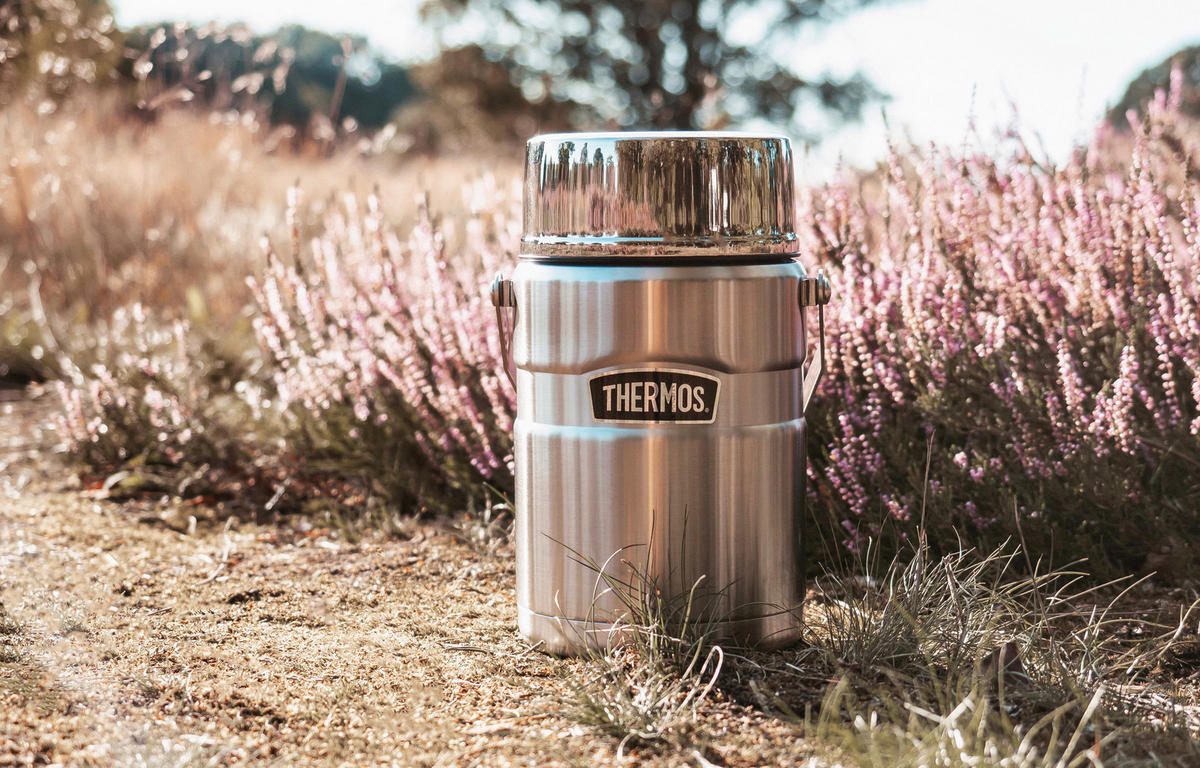 ISOLIERSPEISEGEFÄSS Stainless King 1,2 L  - Edelstahlfarben, Metall (1,2l) - Thermos