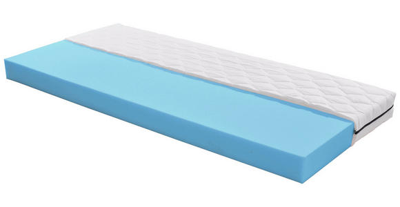 Komfortschaummatratze Base 90x200cm H2 - Weiß, MODERN, Textil (200/90cm) - Primatex