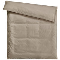 DUVETBEZUG Uno Satin 160/210 cm  - Taupe, Basics, Textil (160/210cm) - Dieter Knoll