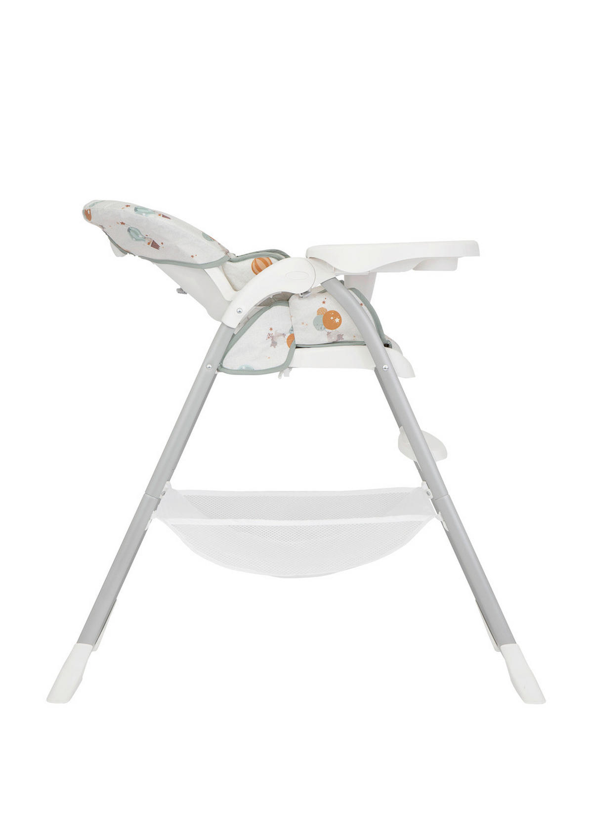 KOMBIHOCHSTUHL SnackEase Multicolor Up&Away  - Multicolor, Basics, Kunststoff (61,2/103/86cm) - Graco