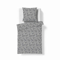 BETTWÄSCHESET Black Premium Tencel Damast Damast 240/240 cm  65 cm/100 cm  - Grau, Basics, Textil (240/240cm) - Fleuresse