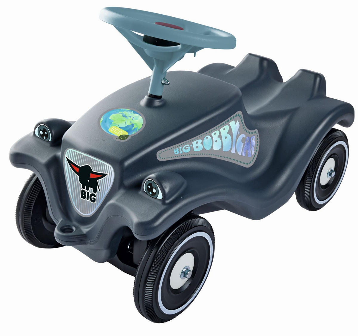 RUTSCHFAHRZEUG   - Anthrazit, Basics, Kunststoff (27/59/31cm) - Simba