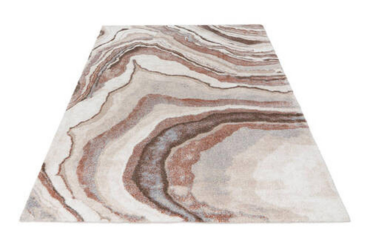 LÄUFER 80/300 cm  - Terracotta/Creme, KONVENTIONELL, Kunststoff/Textil (80/300cm) - Obsession