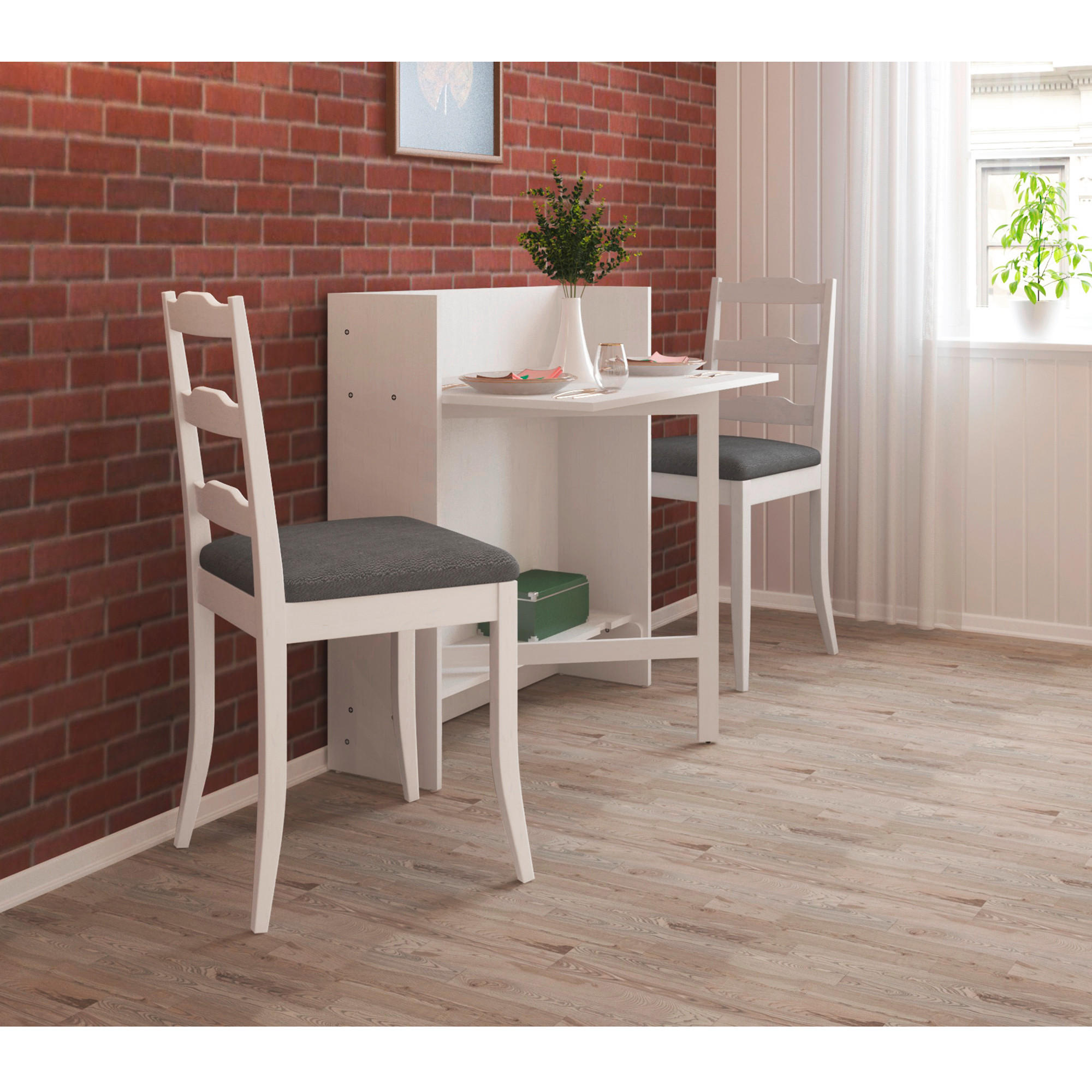 KLAPPTISCH - Weiß, Design, Holz/Holzwerkstoff (84/90/80cm) - MID.YOU