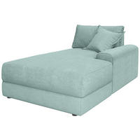 BIGSOFA Cord Salbeigrün  - Salbeigrün/Schwarz, MODERN, Kunststoff/Textil (117/93/190cm) - Carryhome