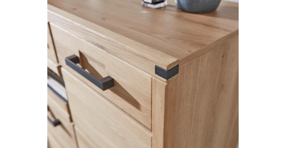 SCHUHSCHRANK 85,1/107/40,5 cm  - Graphitfarben/Eiche Artisan, Natur, Holz/Holzwerkstoff (85,1/107/40,5cm) - Linea Natura