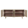SIDEBOARD  in 160/70/47 cm  - Eichefarben/Schwarz, Design, Holz (160/70/47cm) - Landscape