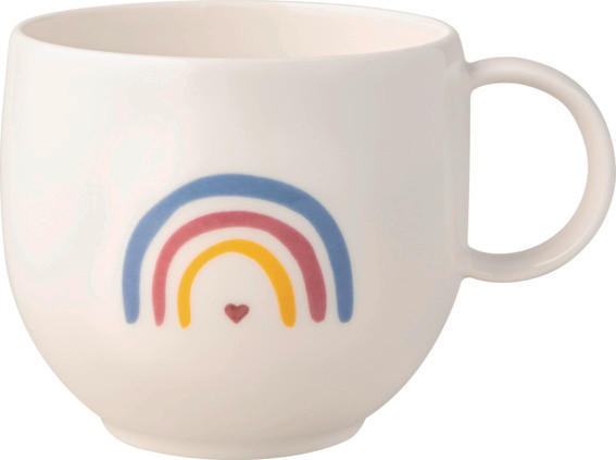 KAFFEEBECHER With Love  290 ml   - Weiß, LIFESTYLE, Keramik (12,5/9,5/8,5cm) - Villeroy & Boch