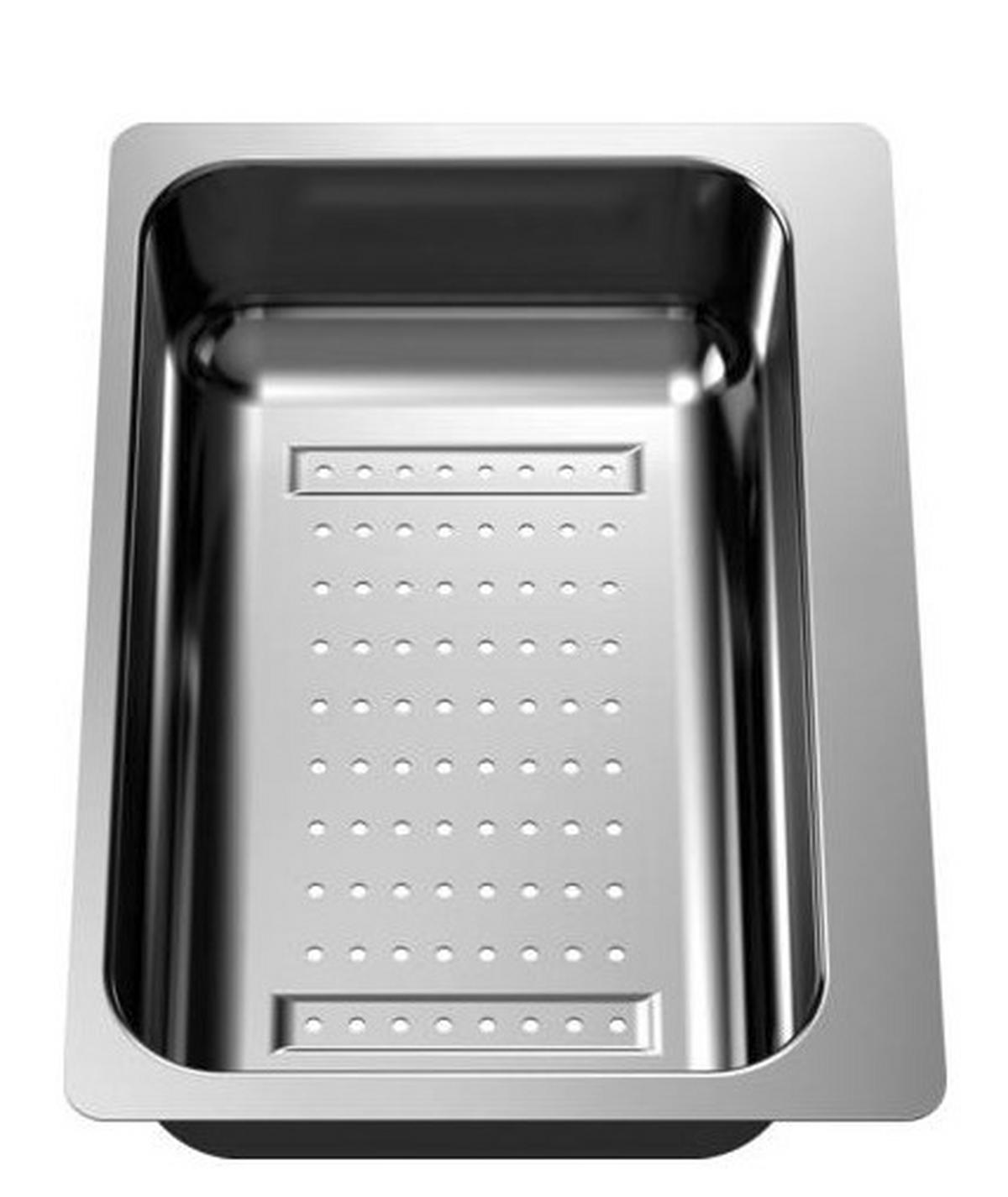 RESTESCHALE 217796  - Chromfarben, Basics, Metall (28/7,2/19,8cm) - Blanco