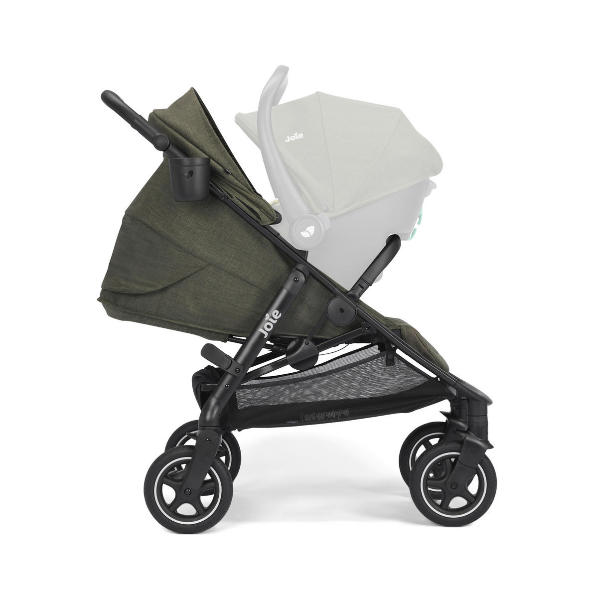 BUGGY Mydrift  - Dunkelgrün/Schwarz, Basics, Textil/Metall (58,5/108/97cm) - Joie