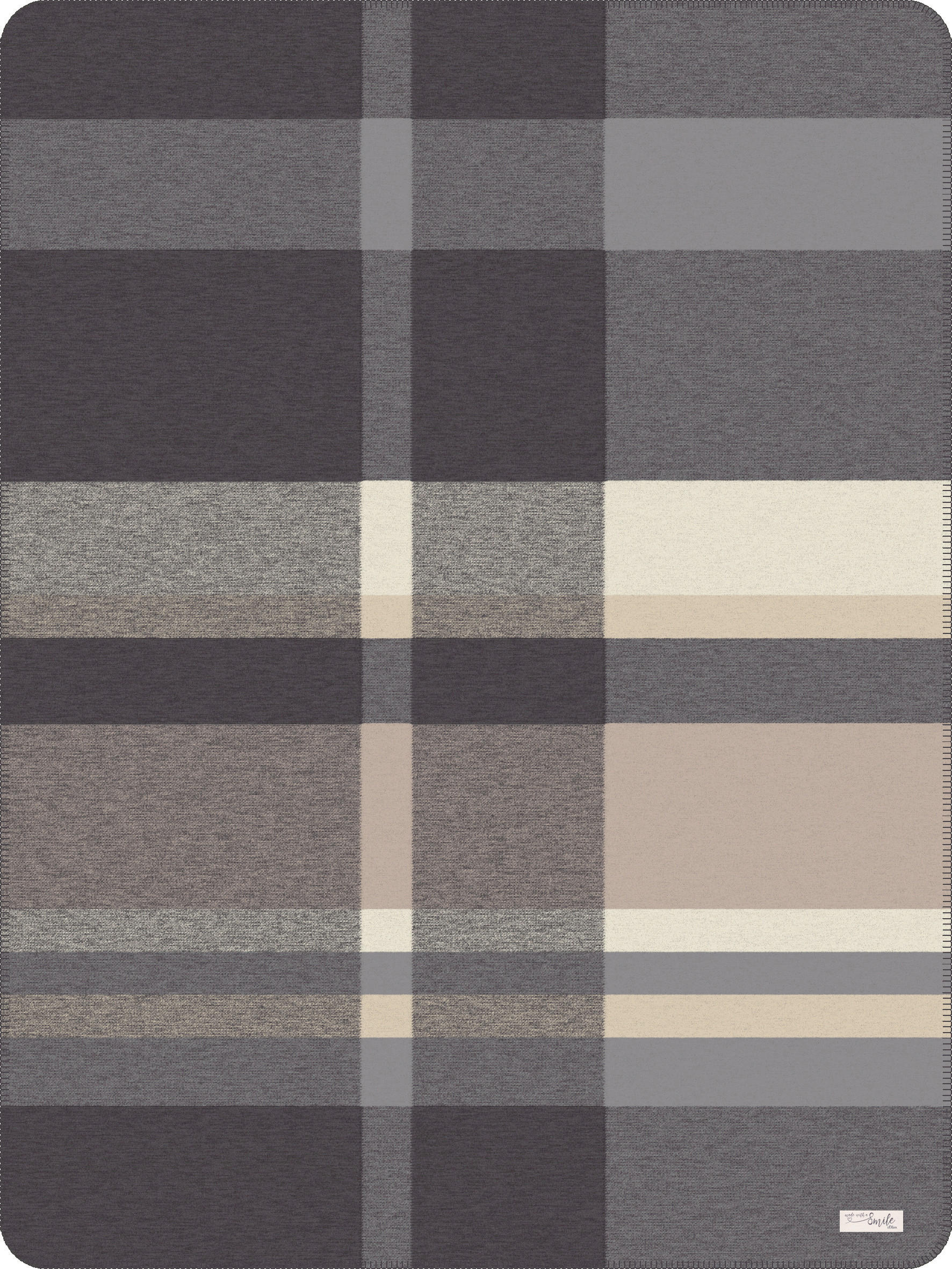 DEKA, bavlna, 150/200 cm - antracitová, Basics, textil (150/200cm) - S. Oliver