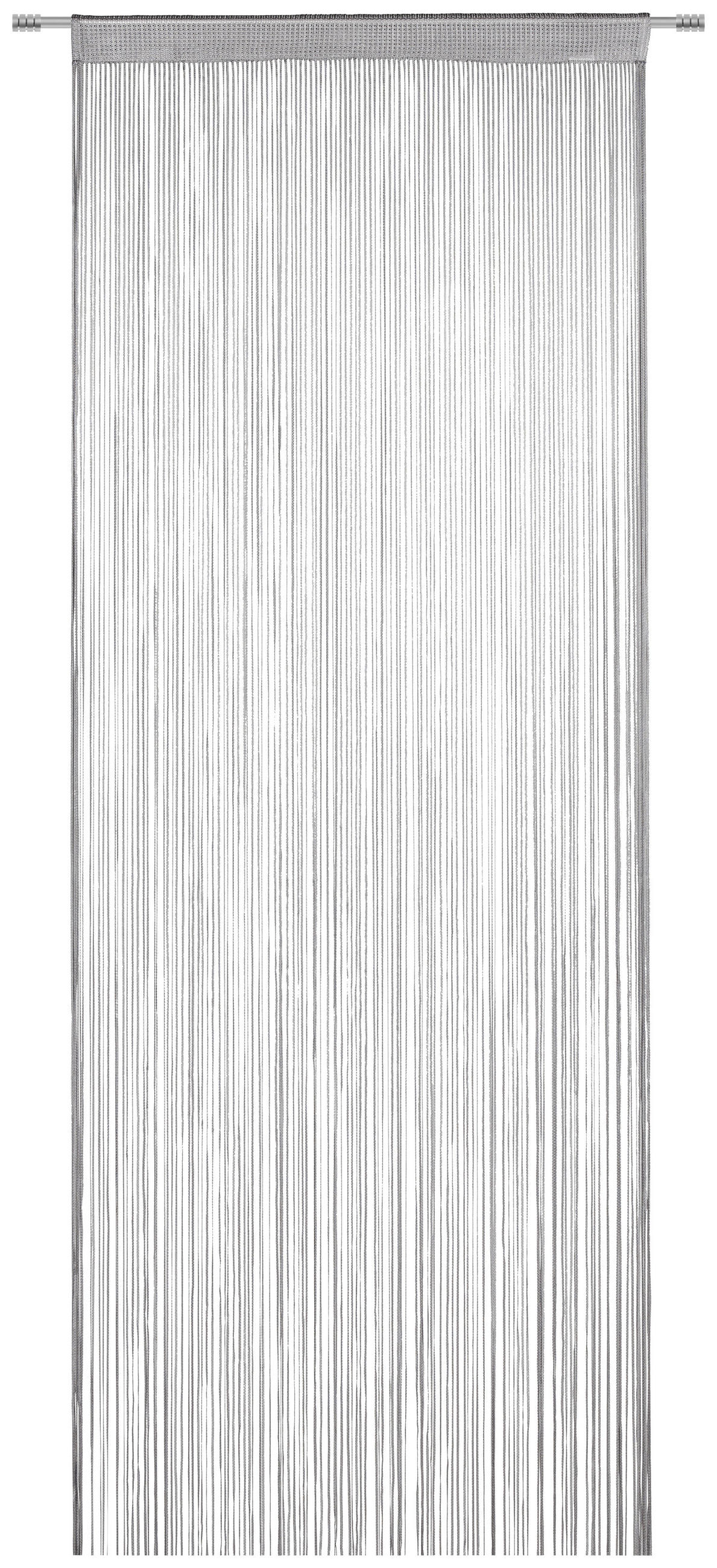 FADENVORHANG Anthrazit 90/255 cm - Anthrazit, Basics, Textil (90/255cm) - Dieter Knoll
