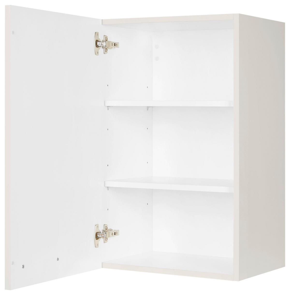 KÜCHENOBERSCHRANK 45/72/35 cm  in Hellgrau  - Edelstahlfarben/Hellgrau, MODERN, Holzwerkstoff (45/72/35cm) - Nobilia