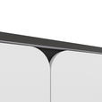 SIDEBOARD  in 136,8/82/35,2 cm  - Schwarz/Weiß, MODERN, Holzwerkstoff/Kunststoff (136,8/82/35,2cm) - Carryhome