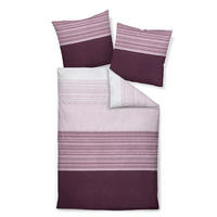 POSTEĽNÁ BIELIZEŇ, makosatén, bobuľová, 140/200 cm  - bobuľová, Basics, textil (140/200cm) - Janine