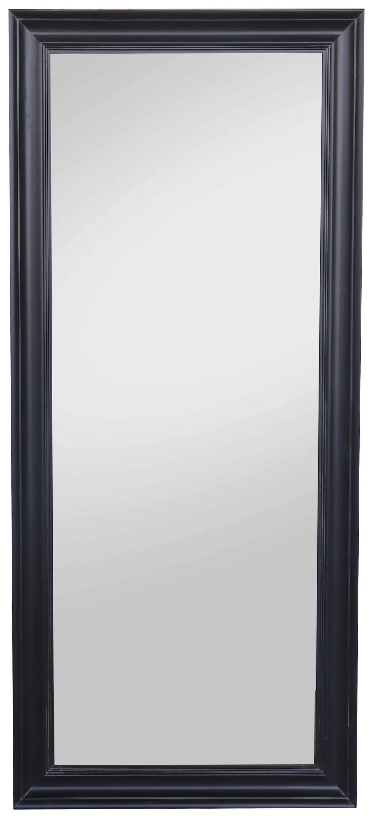 WANDSPIEGEL 78/180/4 cm    in rechteckig  - Schwarz, ROMANTIK / LANDHAUS, Glas/Holz (78/180/4cm) - Carryhome