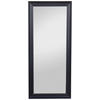 WANDSPIEGEL 78/180/4 cm    in rechteckig  - Schwarz, ROMANTIK / LANDHAUS, Glas/Holz (78/180/4cm) - Carryhome