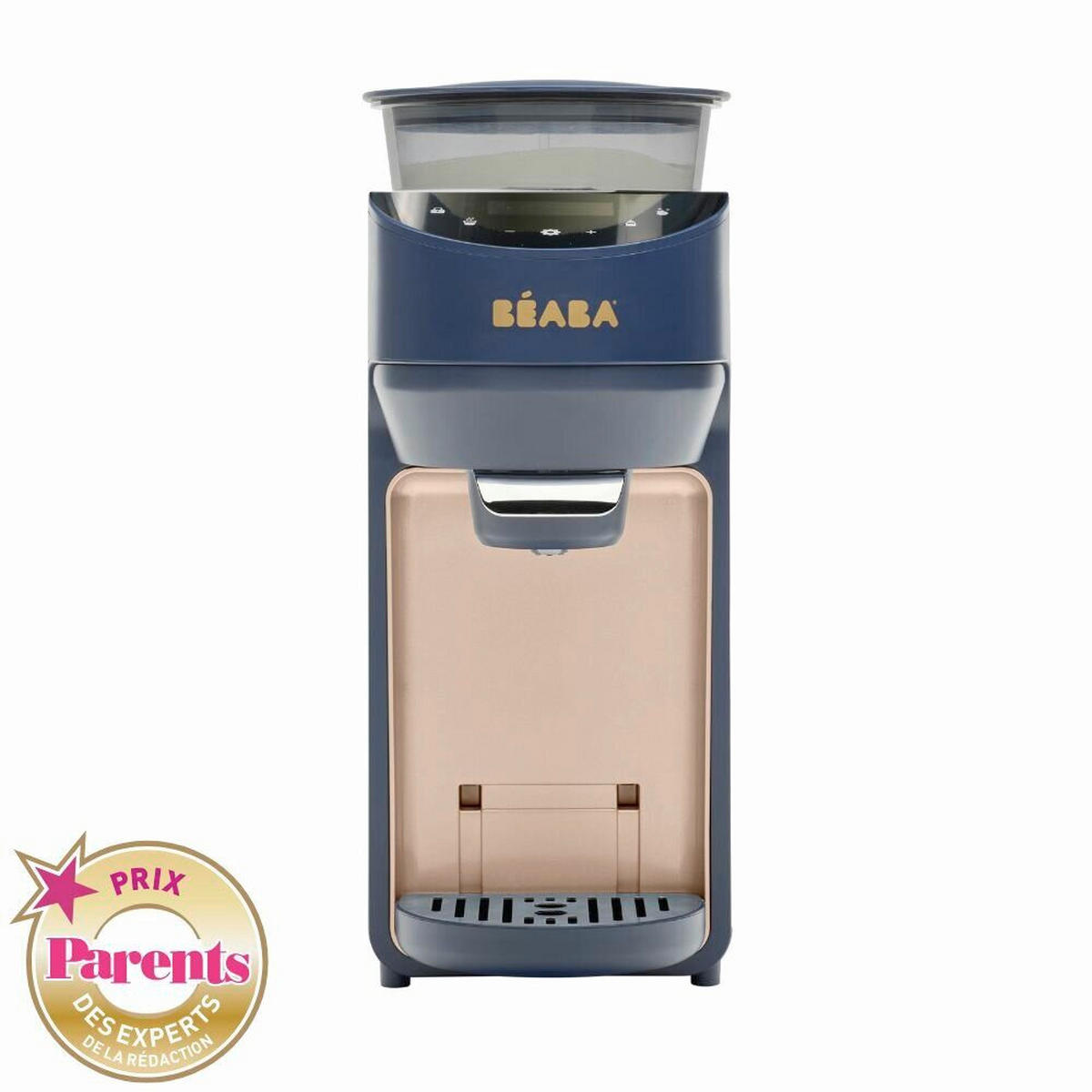 BABYNAHRUNGSZUBEREITER 2024  - Dunkelblau, Basics, Kunststoff (33/16/38cm) - Beaba