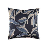 KISSENHÜLLE JOOP! Flora marine 50/50 cm  - Dunkelblau, Basics, Textil (50/50cm) - Joop!