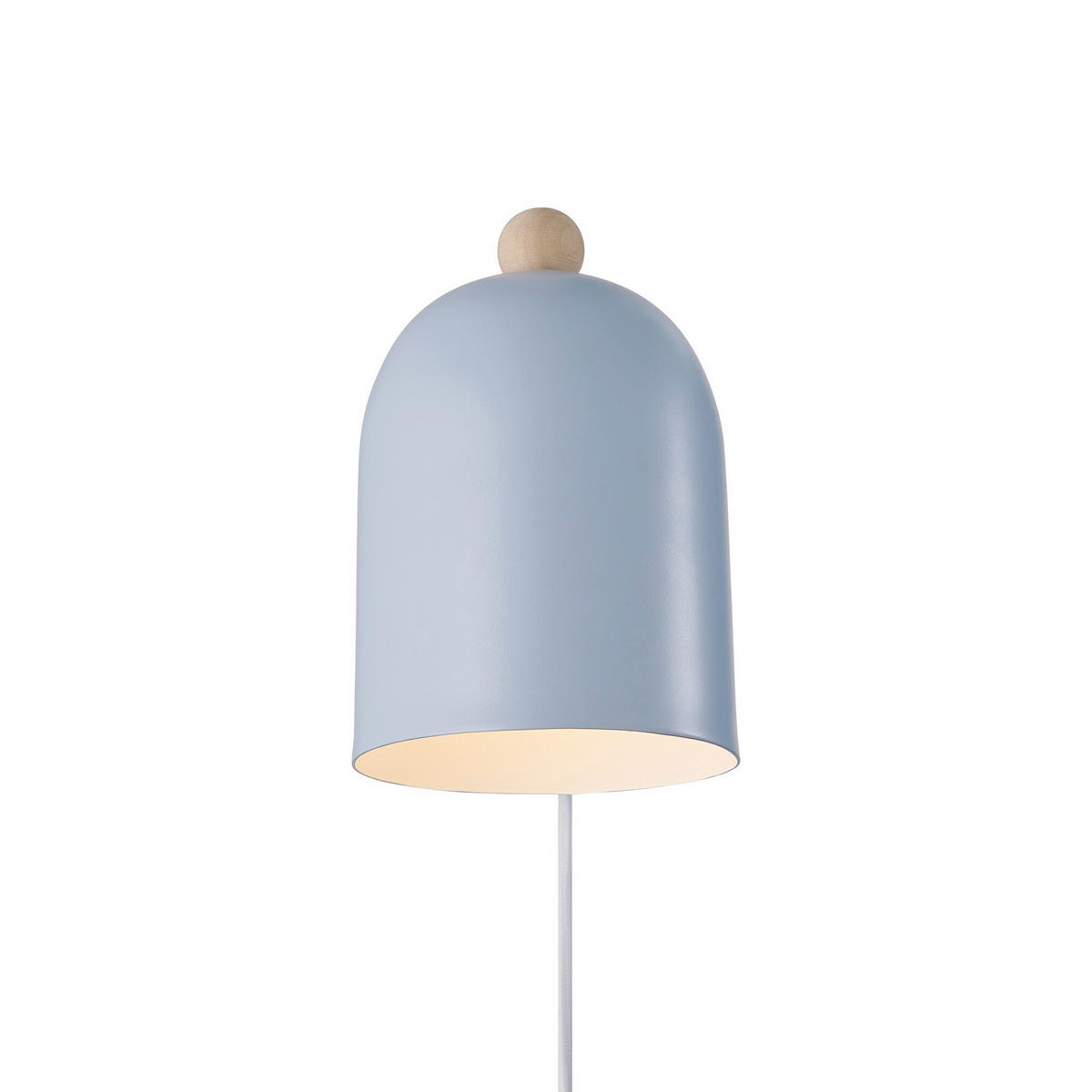 WANDLEUCHTE Gaston 19.5/19,5/19.5 cm  - Blau, Design, Metall (19.5/19,5/19.5cm) - Nordlux