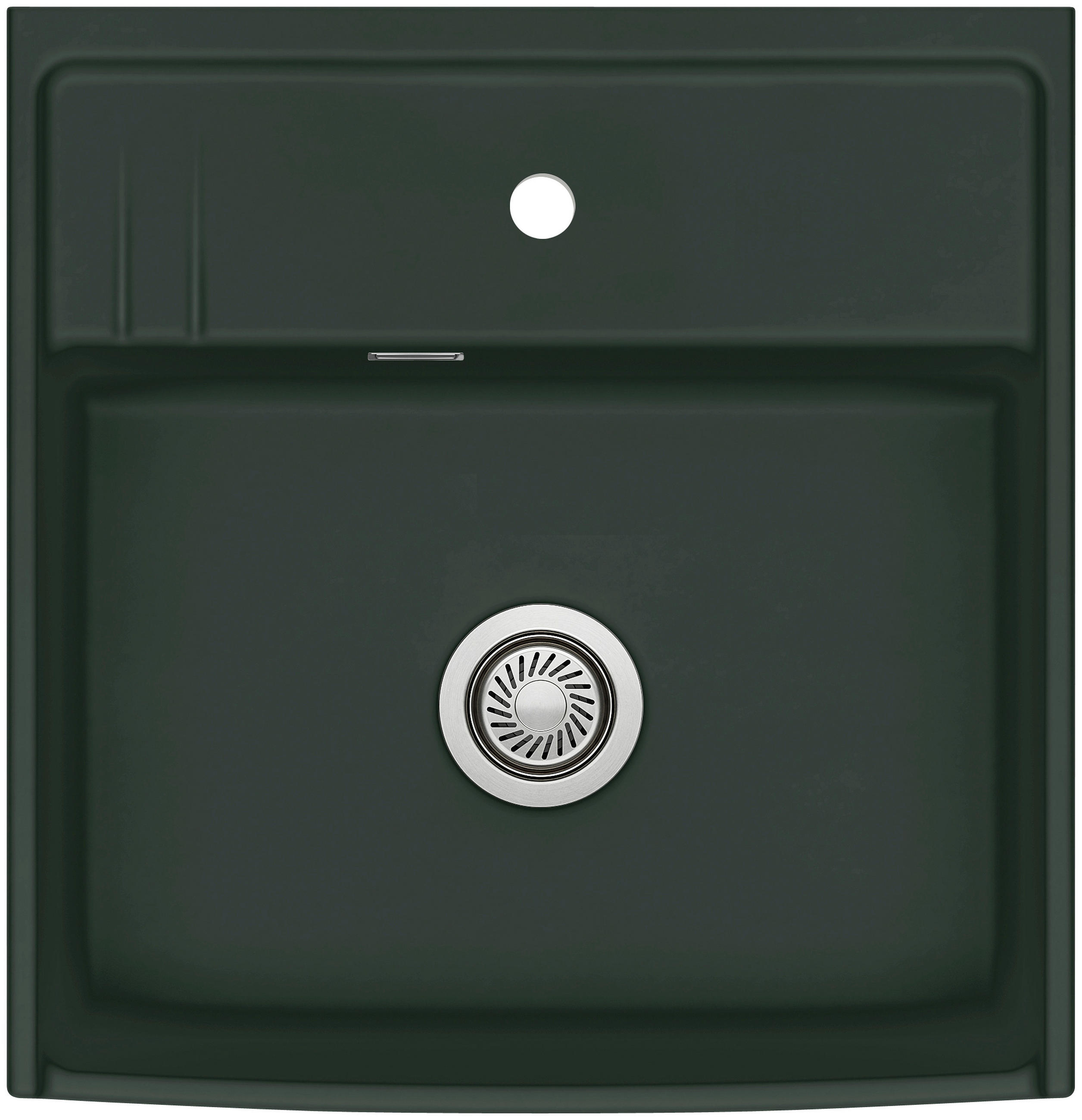 Systemceram Spüle Kentro 60 Dunkelgrün 59.5x20.0x61.8 cm