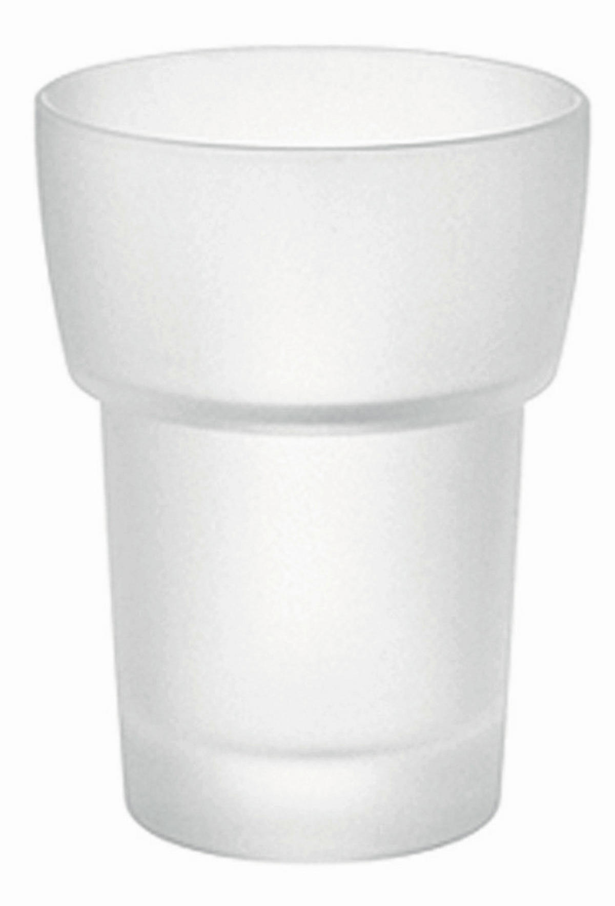 POHÁR NA ZUBNÉ KEFKY  - Basics, sklo (5,35/10cm)