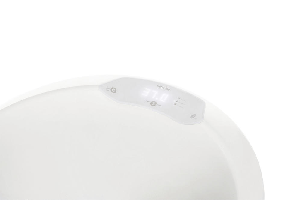 BABYBADEWANNE SENSE EDITION  - Weiß, Basics, Kunststoff (79,5/41,5/30,8cm) - Bebe Jou
