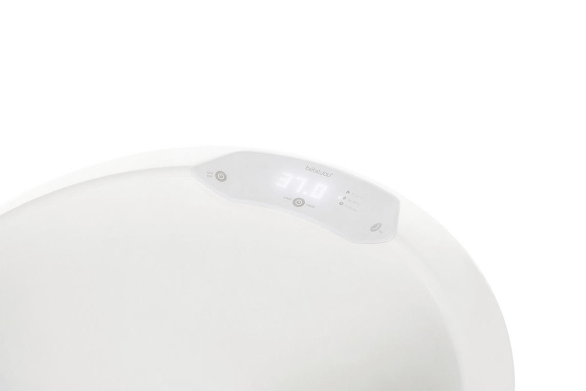 BABYBADEWANNE SENSE EDITION  - Weiß, Basics, Kunststoff (79,5/41,5/30,8cm) - Bebe Jou