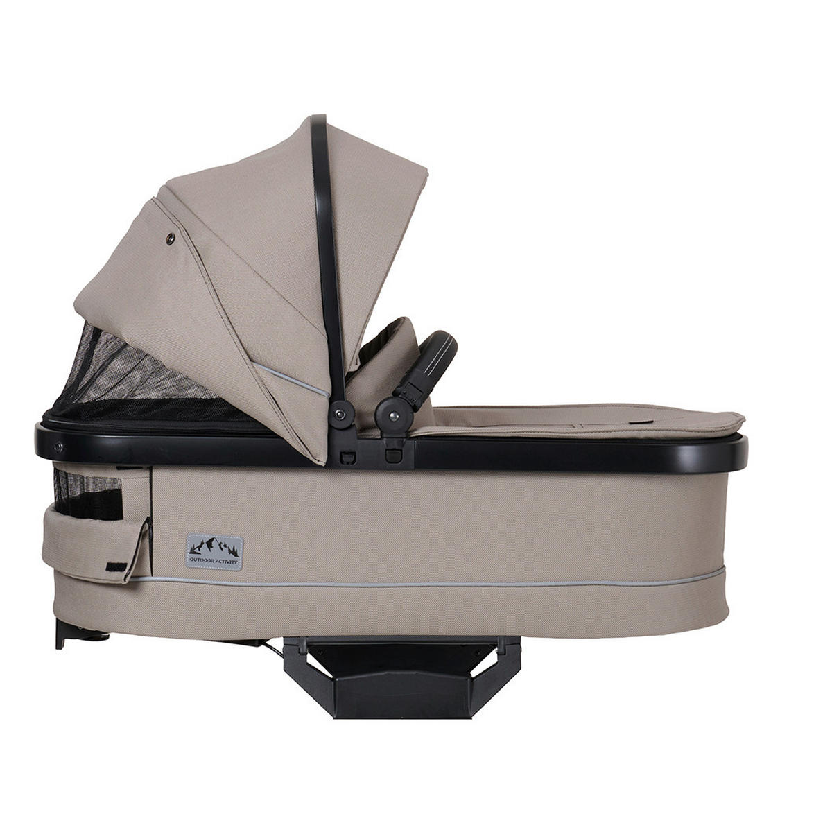 KINDERWAGENSET IVY GTR Outdoor HB  - Sandfarben/Schwarz, Basics, Textil/Metall (94/58/119cm) - Hartan