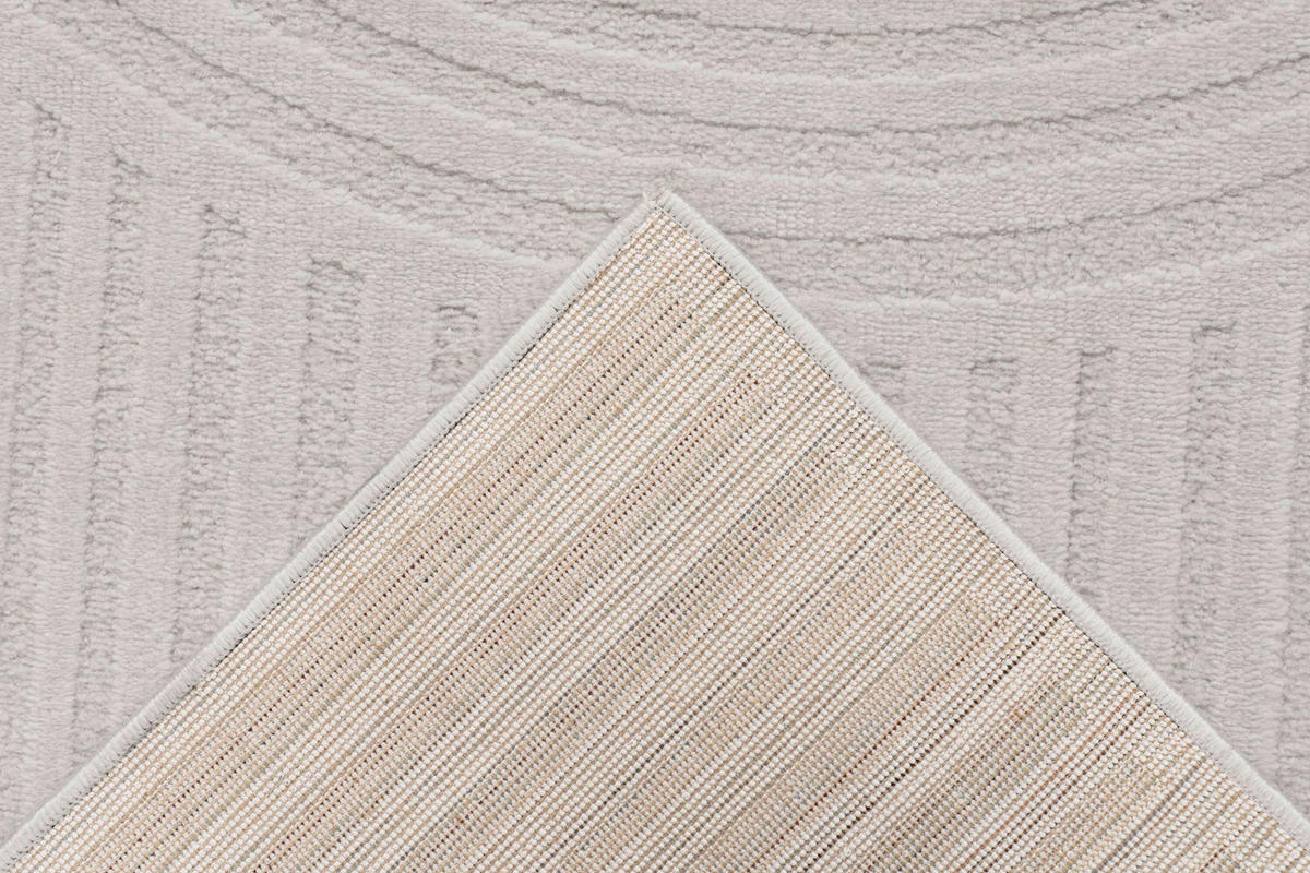 FLACHWEBETEPPICH 200/290 cm Silberfarben rechteckig  - Silberfarben, Basics, Textil (200/290cm) - Kayoom