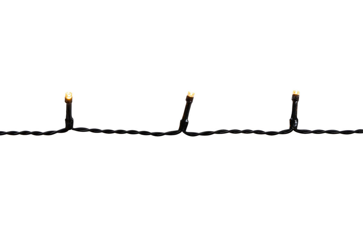 LICHTERKETTE 1800 cm  - Schwarz, KONVENTIONELL, Kunststoff (1800cm) - X-Mas