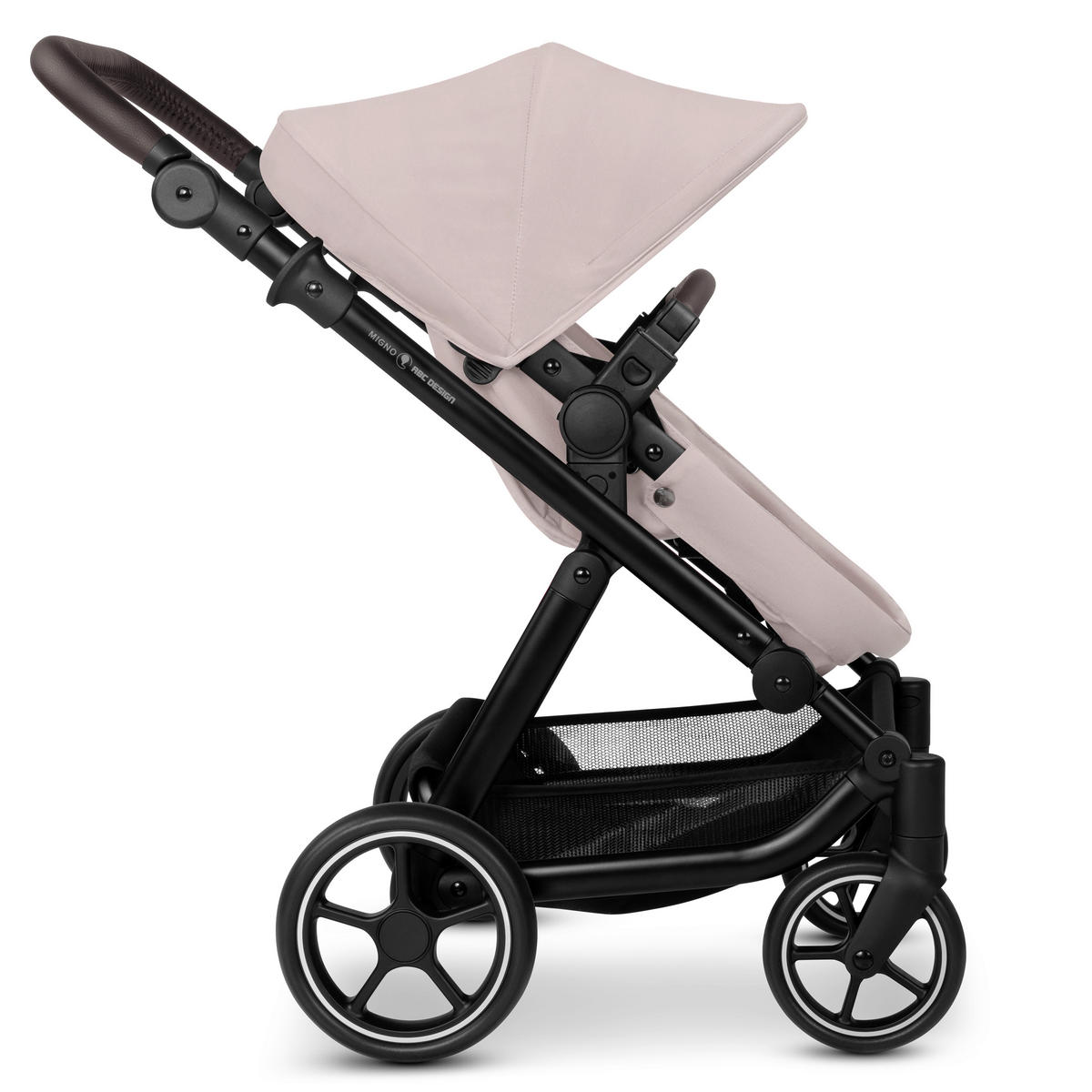 PUPPENWAGEN - Hellrosa, Basics (62/45/67cm) - ABC Design