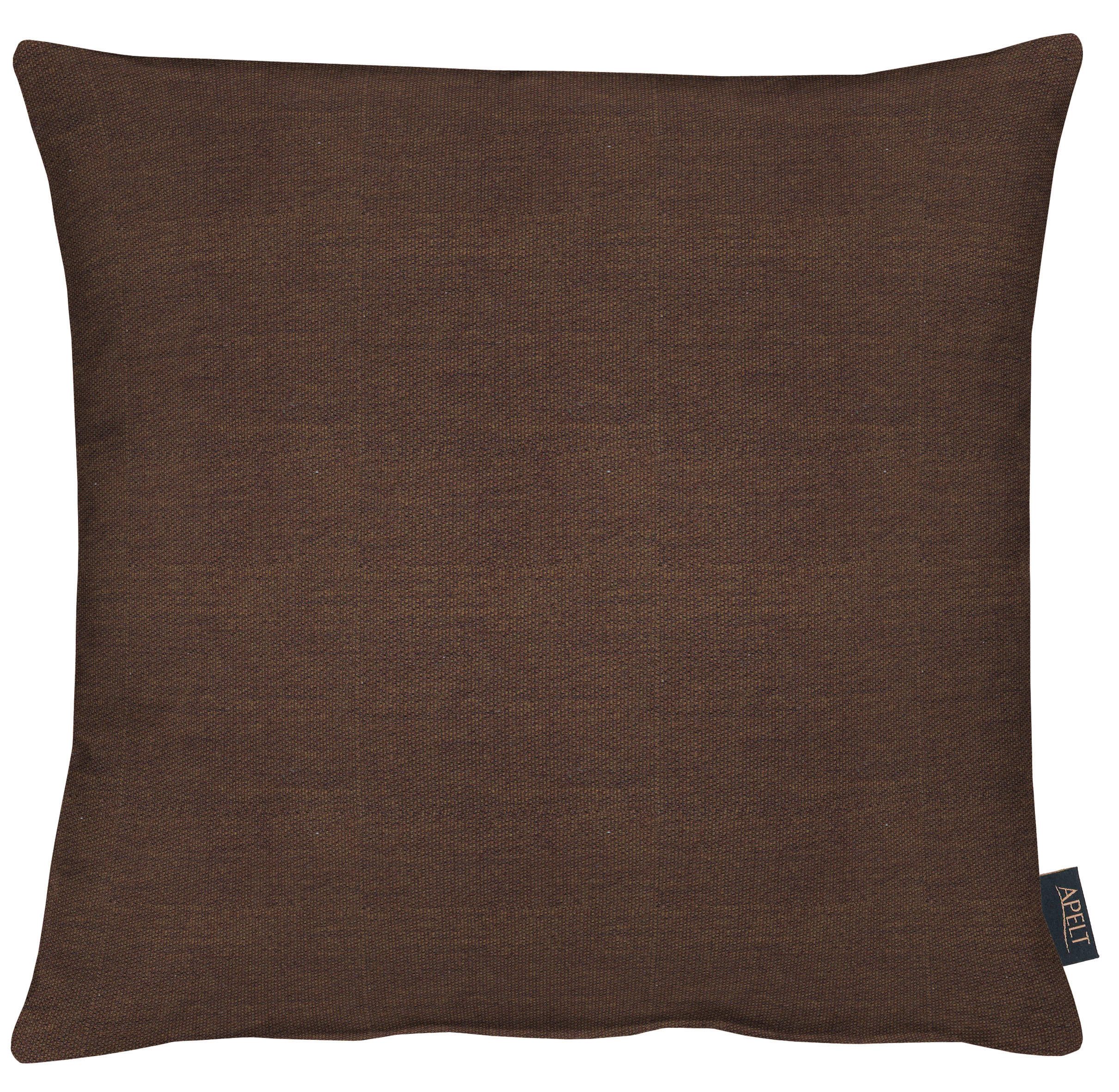 ZIERKISSEN 39/39 cm - Dunkelbraun, Basics, Textil (39/39cm) - Apelt