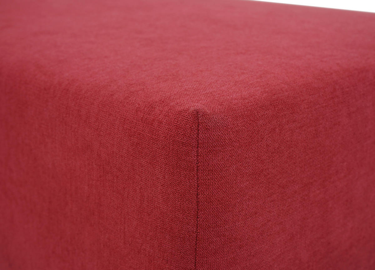 ECKSOFA in Mikrofaser Anthrazit, Rot  178/248 cm  - Anthrazit/Rot, Design, Kunststoff/Textil (178/248cm) - MID.YOU
