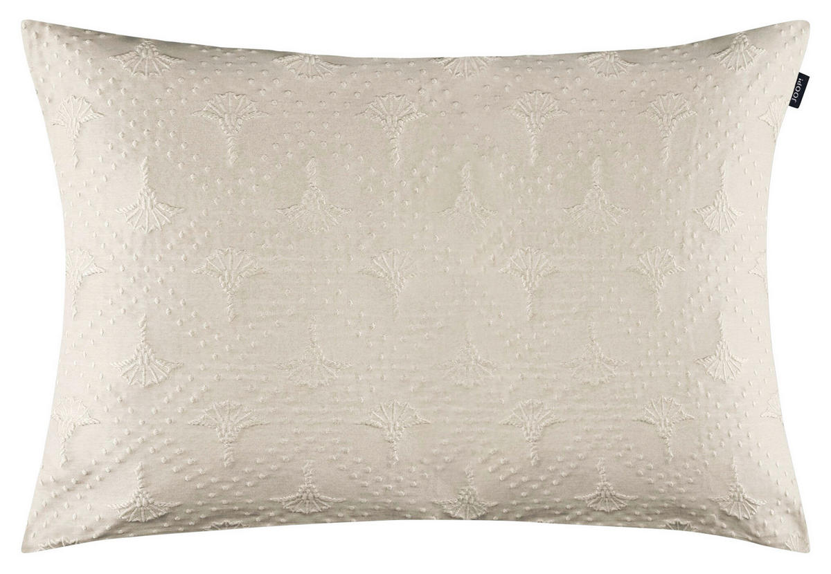 KISSENHÜLLE J! Cornflower Charm natur 40/60 cm  - Creme/Naturfarben, Design, Textil (40/60cm) - Joop!