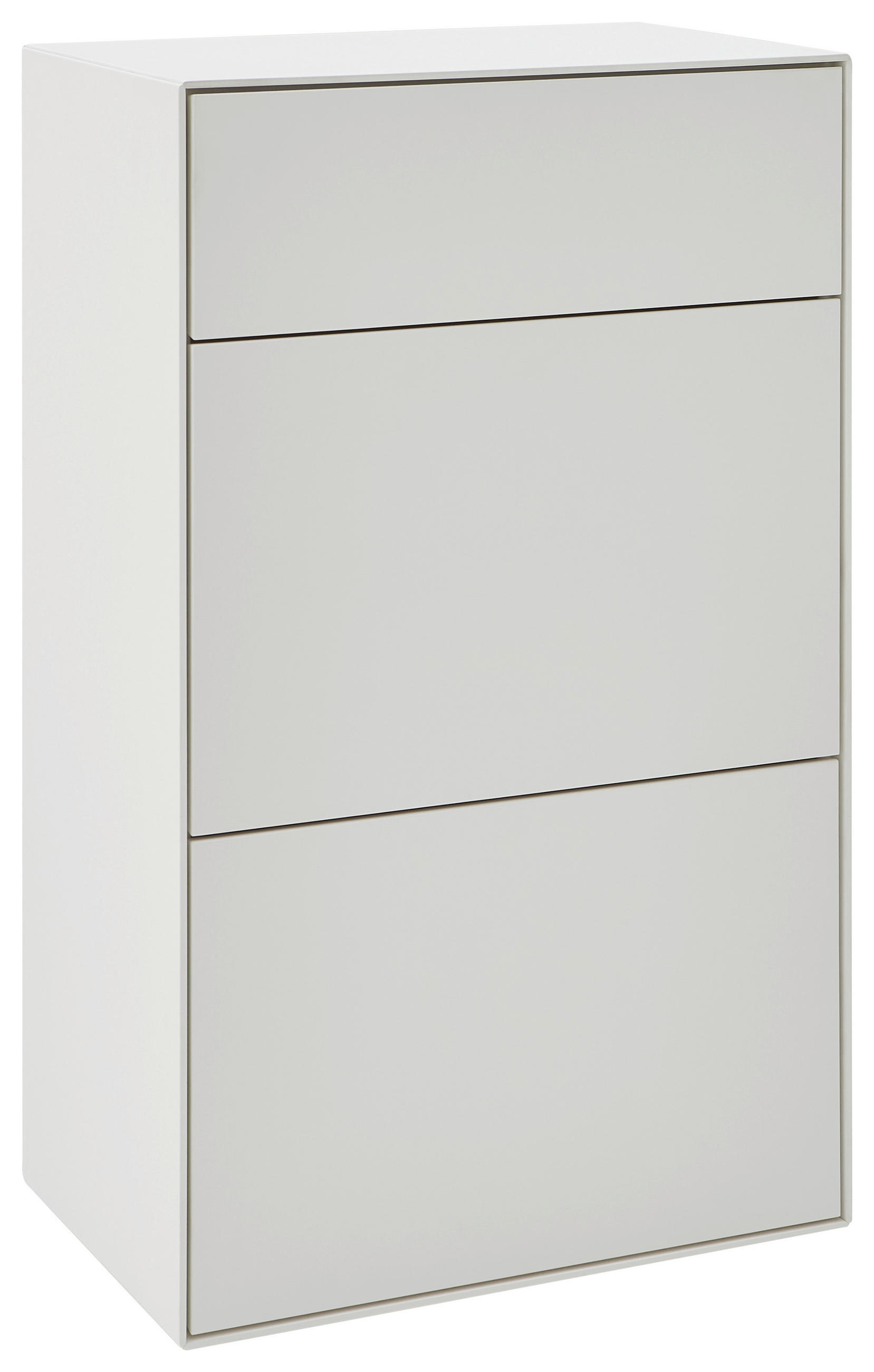 SCHUHSCHRANK Kernbirke massiv Weiß  - Weiß, Design, Holz (59/98/39cm) - Johann Jakob