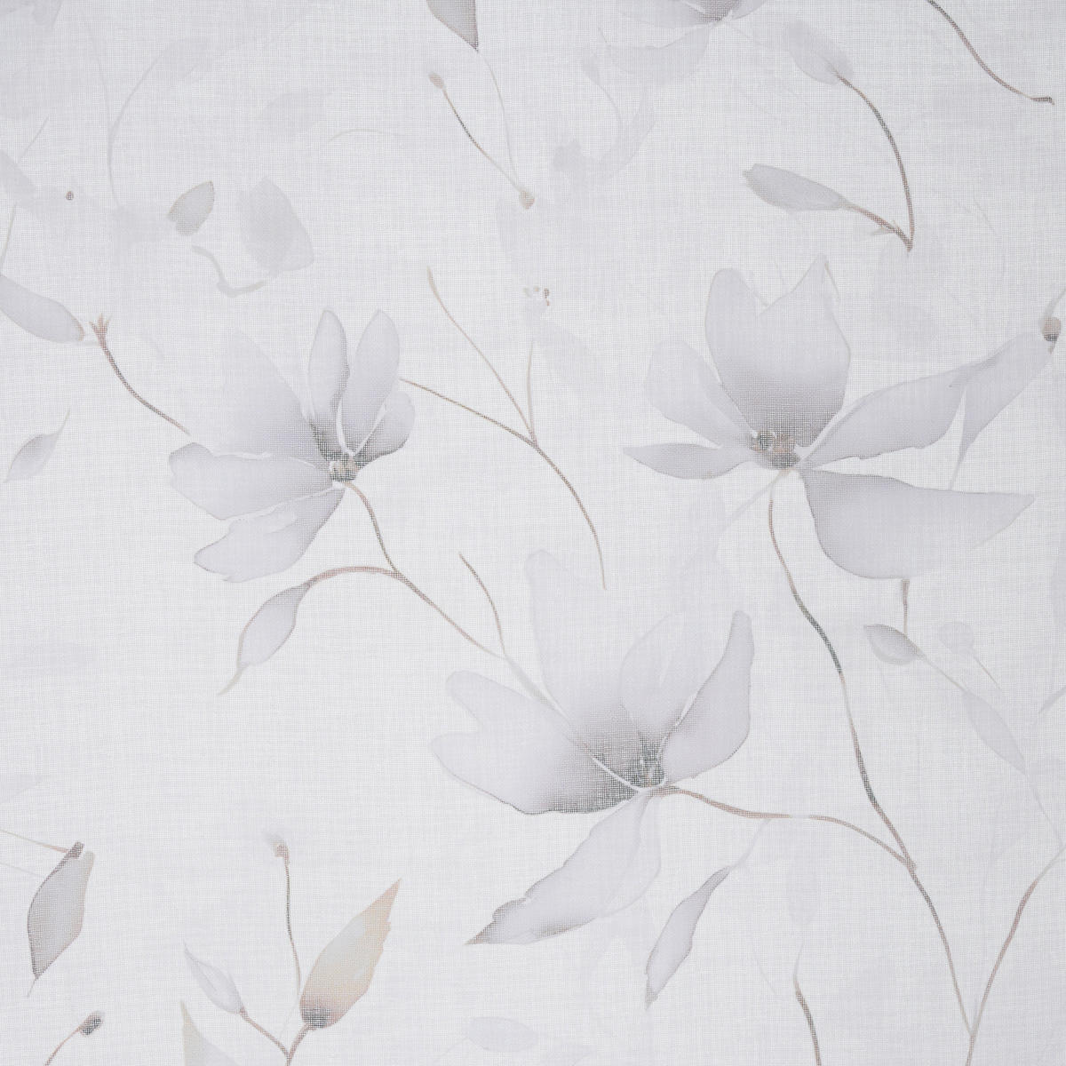 KUSOVÁ ZÁCLONA,  - šedá, Natur, textil (135/245cm) - Esposa