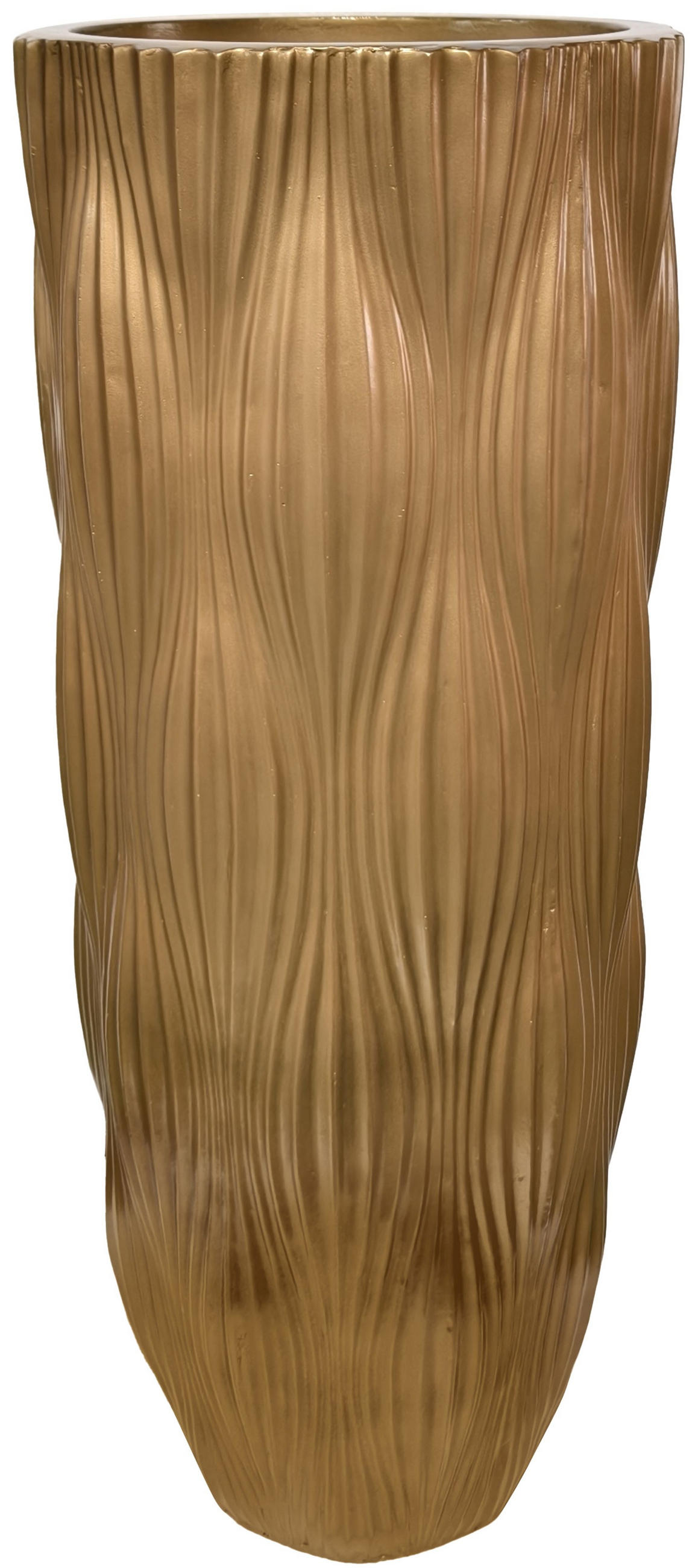 VASE 90 cm  - Goldfarben, LIFESTYLE, Kunststoff (36/90cm) - Ambia Home