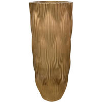VAZĂ 90 cm  - auriu, Lifestyle, plastic (36/90cm) - Ambia Home