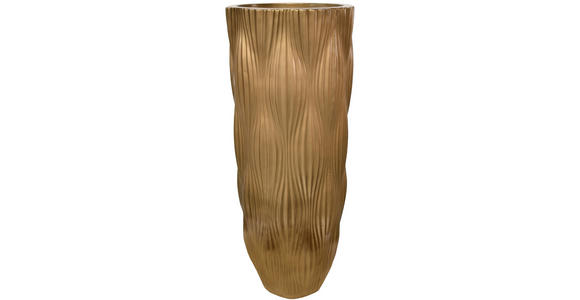 VASE 90 cm  - Goldfarben, LIFESTYLE, Kunststoff (36/90cm) - Ambia Home