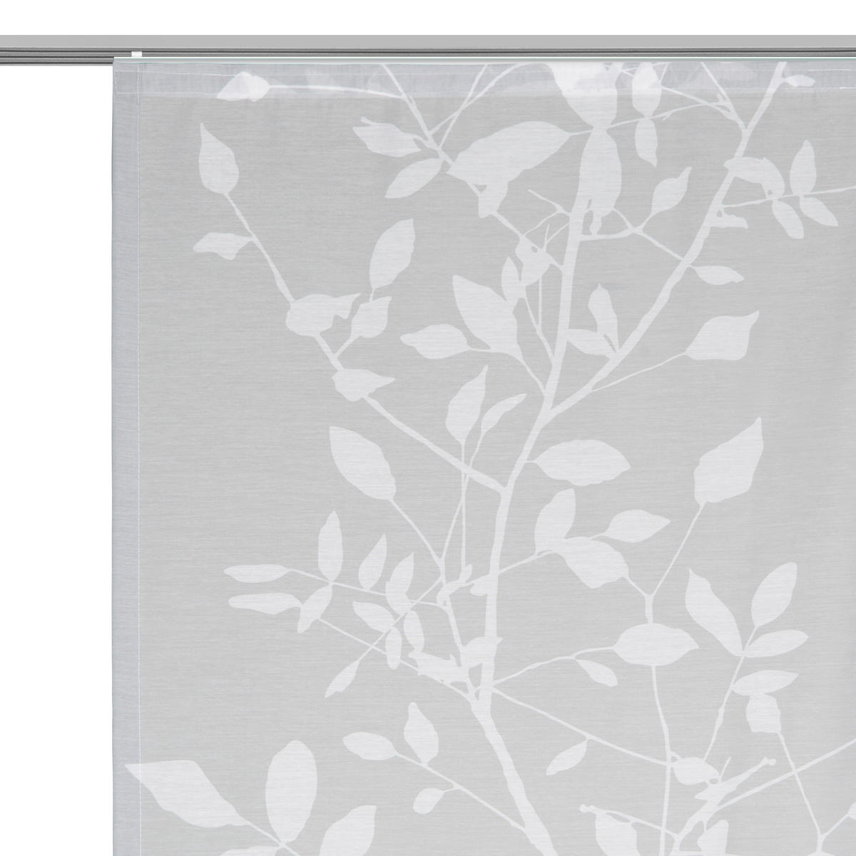 FLÄCHENVORHANG in Grau  - Grau, Design, Textil (60/255cm) - Novel