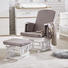 STILLSTUHL - Weiß/Grau, LIFESTYLE, Holz/Textil (73/56/101cm) - My Baby Lou STILLSTUHL - Weiß/Grau, LIFESTYLE, Holz/Textil (73/56/101cm) - My Baby Lou