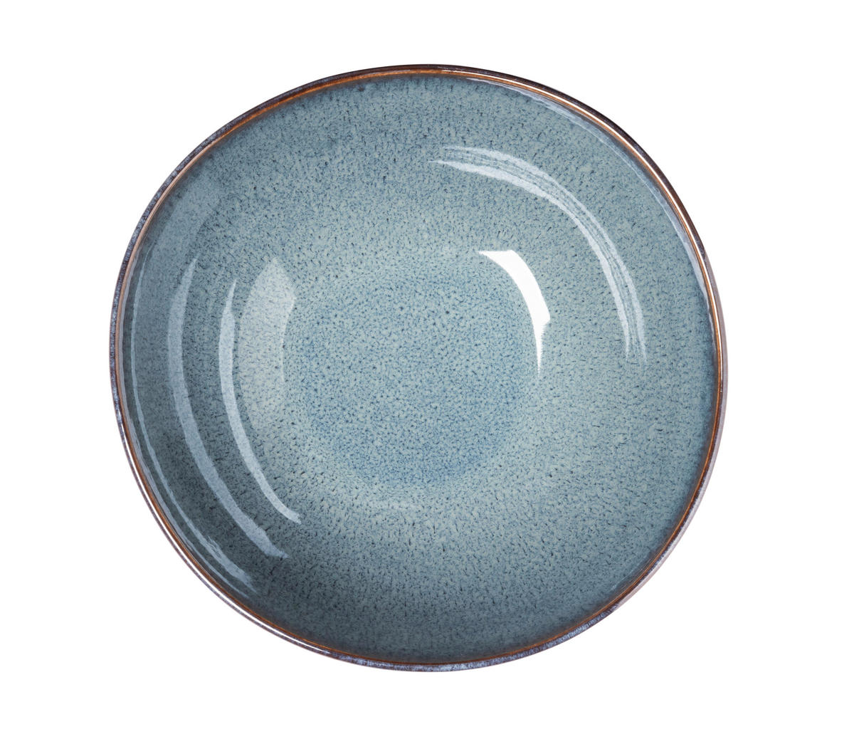 SCHÜSSEL Lave glace  - Blau/Braun, Lifestyle, Keramik (25,5cm) - Villeroy & Boch
