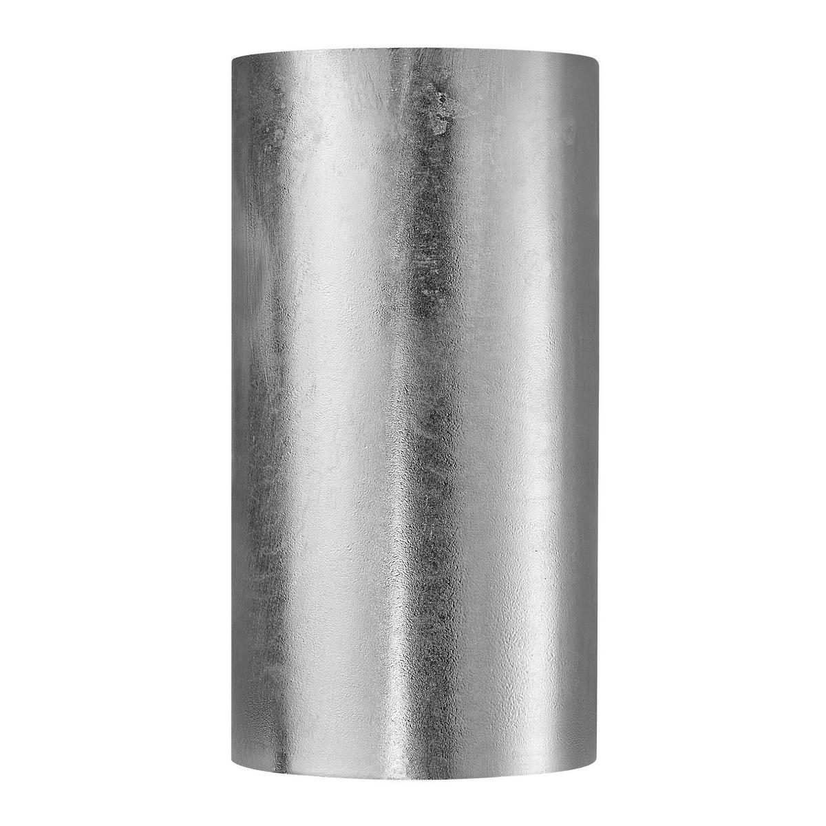WANDLEUCHTE Canto 17.2/10/8.7 cm  - Zinkfarben, Design, Metall (17.2/10/8.7cm) - Nordlux
