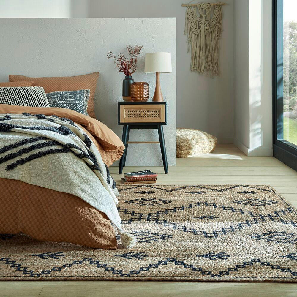 HANDWEBTEPPICH 80/150 cm Habib Jute  - Naturfarben, Basics, Textil (80/150cm)