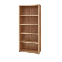 AKTENREGAL 90/203/38 cm  - Schwarz/Eiche Artisan, Modern, Holzwerkstoff (90/203/38cm) - MID.YOU
