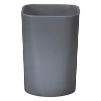 KUPATILSKA ČAŠA  siva  plastika  - siva, Konvencionalno, plastika (7,2/10,3cm) - Kleine Wolke