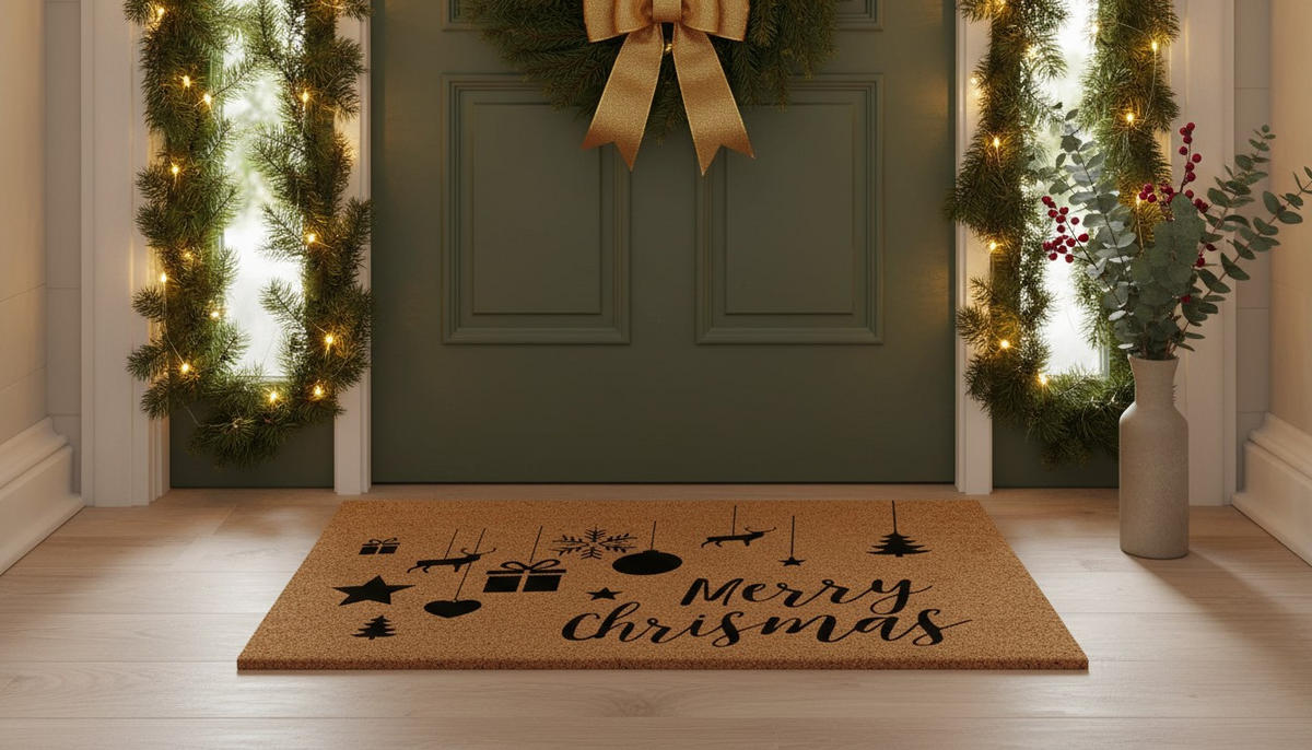 FUßMATTE  40/60 cm  Multicolor  Weihnachten  - Multicolor, Basics, Textil (40/60cm)