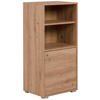 REGAL Eiche Artisan  - Alufarben/Eiche Artisan, Design, Holzwerkstoff/Kunststoff (46/96,5/33,5cm) - MID.YOU